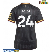 Aston Villa Amadou Onana #24 Auswärtstrikot Frauen 2026-27 Kurzarm